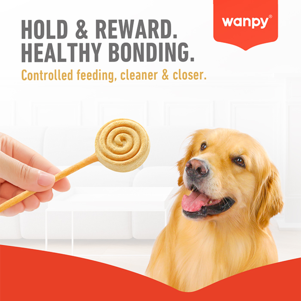 Wanpy Dog Lollipop Chicken, Milk & Pumpkin 6g Petfast.shop Wanpy Chewy Treat Dog Treats petfast.shop EgyptDefault Title 130.00