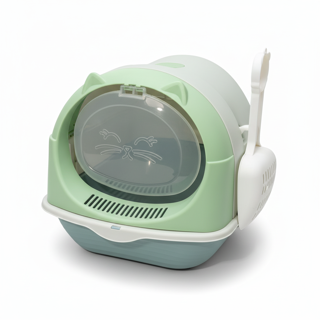 Cat Litter Box Green - Petfast Ready