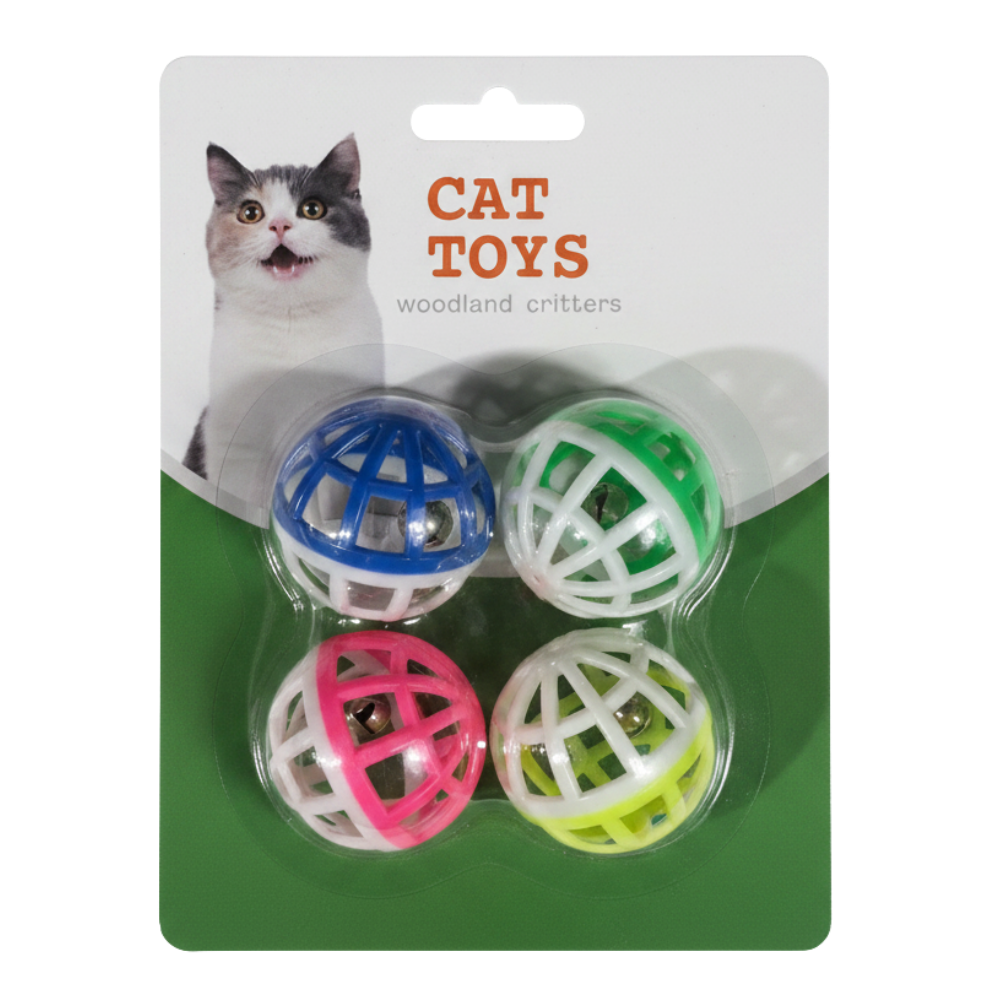 Cat Toys - كرات شبكية