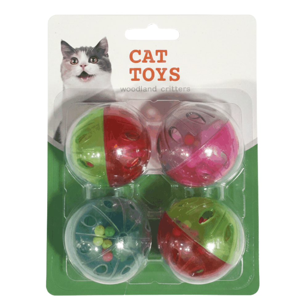 Cat Toys - كرات شفافة