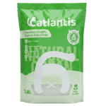 Catlantis cat litter packaging on a white background