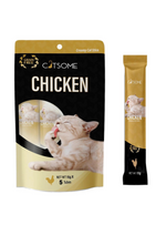 CATSOME Creamy Cat Stick Chicken 75g (5 sticks/pack).