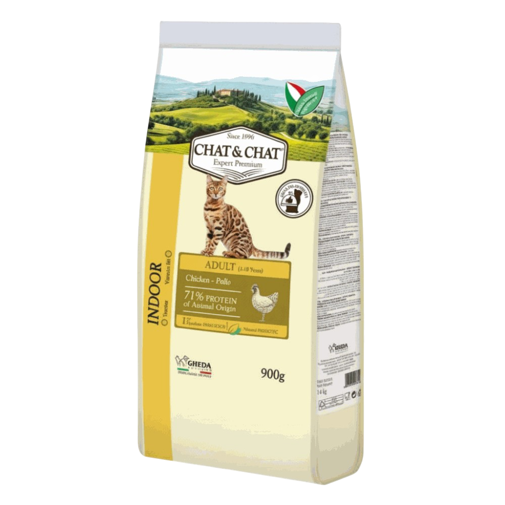 Chat & Chat Dry Food with Chicken andPeas for Adult Cat Petfast.shop Chat&Chat Cat Dry Food Food petfast.shop Egypt PCH0126S-1 900 g 255.00