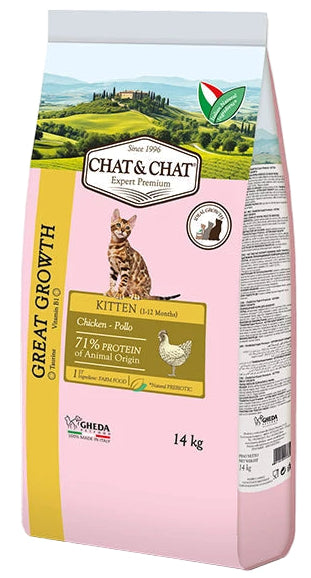 Chat&Chat Expert KITTEN 14kg.