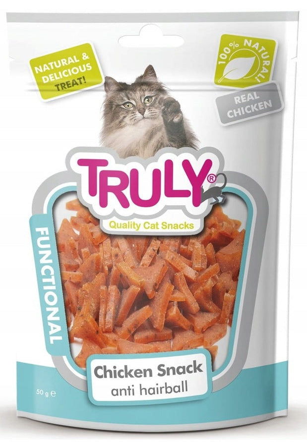 Truly Snack Cat Chicken Snacks Anti Hairball 50g