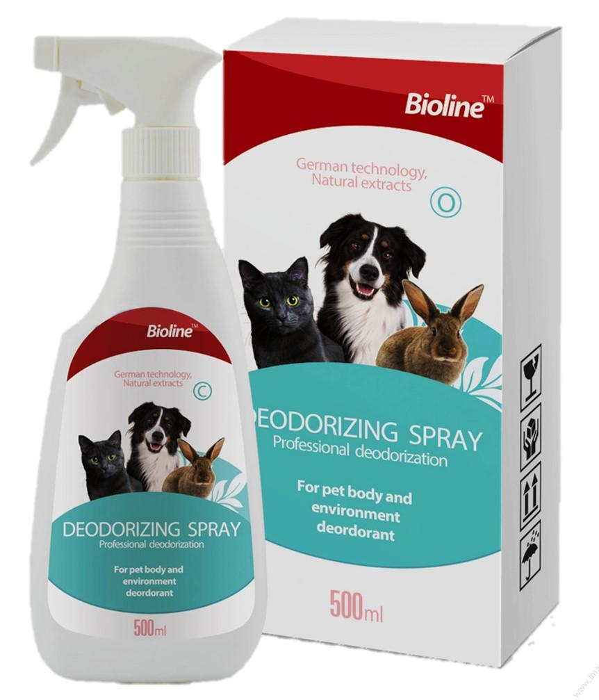 Bioline Deodorizing Spray 500ml (16.9Floz)