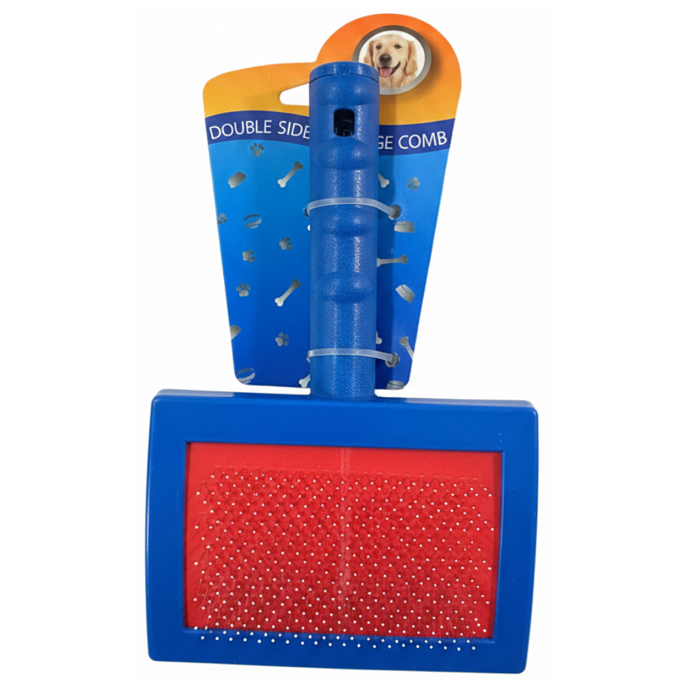 Double Side Massage Comb Side View - White Background