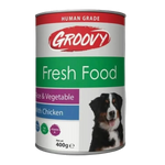 Groovy Wet Food For dogs fresh food chicken 400g