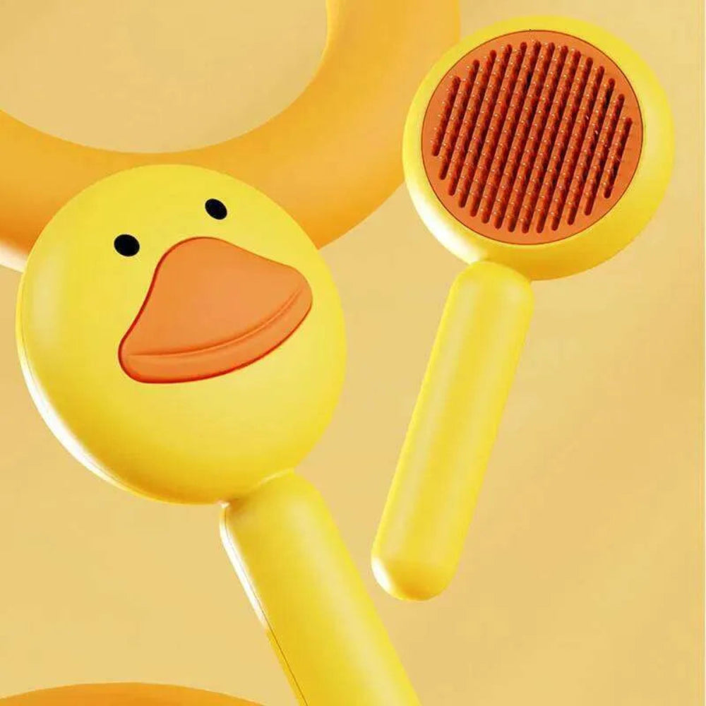 Duck-Shaped Pet Grooming Comb | For Cats & Dogs
