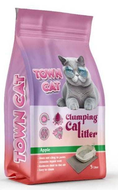 Town Cat Litter Apple 5L.