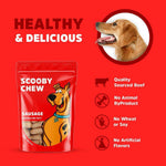 Scooby Chew Sausage Dog Treats 120 gr.