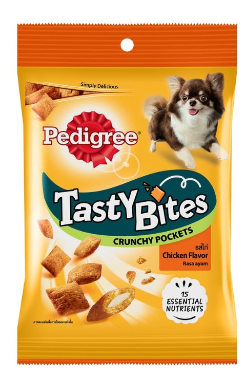 Pedigree Dog Treat Tasty Bites Chicken Flavor 60g