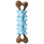 Fish-shaped pet chew toy standing
