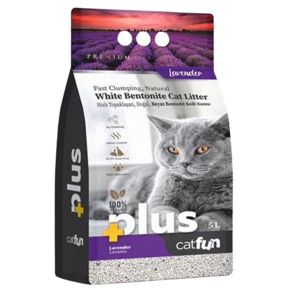 Cat Fun Plus Lavender Scent 5 L.