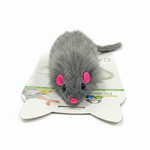 Gray Mouse Cat Toy - Front