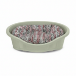 Green Bed - Snake Print Cushion