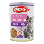 Groovy Wet Food for Kitten Classic Pate Beef 400g Petfast.shop Groovy Cat Egypt Brand Food Kitten Wet Food petfast.shop Egypt PGR5933S Default Title 50.00
