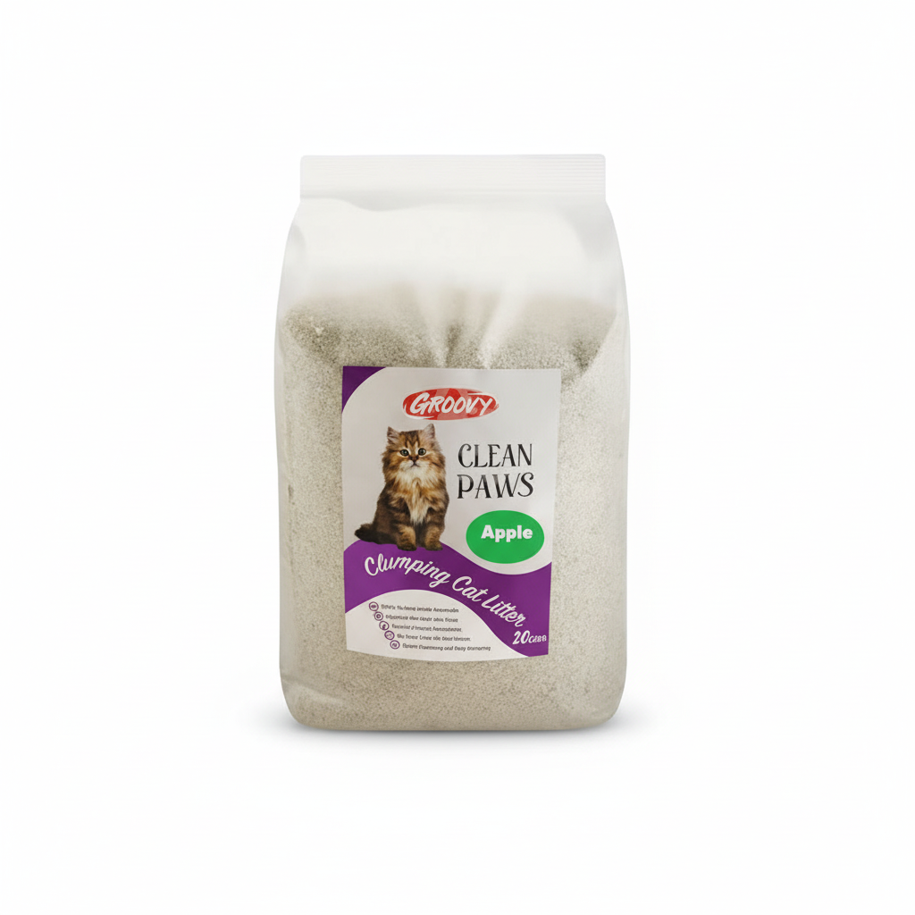 Groovy Clean Paws - منظر خلفي