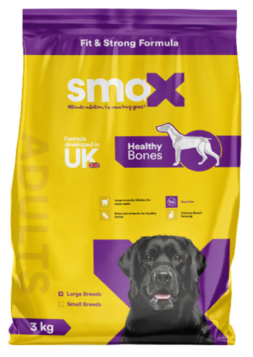 Smax Adult dog dry food for Large Breeds 3 kg.