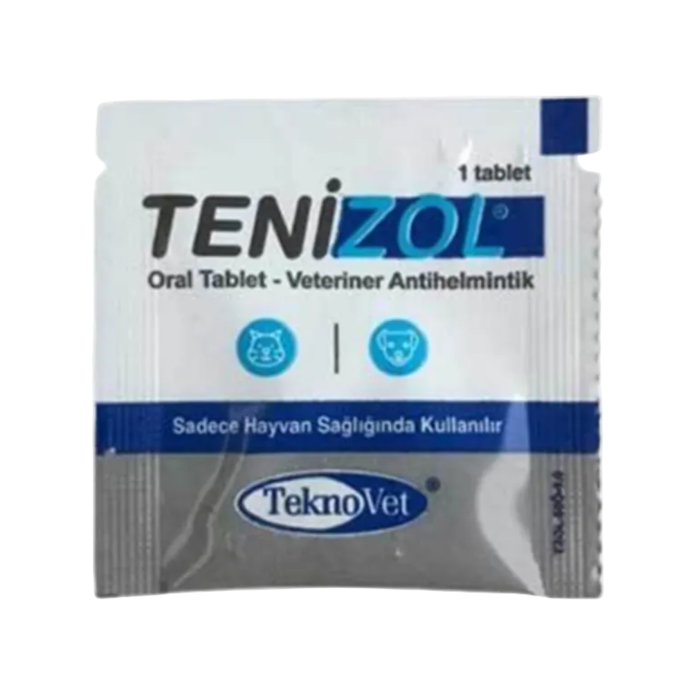 Tekno Vet Tenizol Oral Tablet for Pet 1 Tablet Petfast.shop Tekno Vet Cat Dog Heartworm & Dewormers Pharmacy petfast.shop Egypt PTE6894S Default Title 60.00