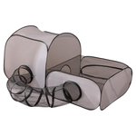 3-in-1 Cat Playpen with Surround Tunnel, Portable Cat and Dog Play Pens for Indoor Size 160*75*80 Cm Petfast.shop Generic Carriers & Travel Accessories Cat Dog Supplies petfast.shop Egypt P-I6823S Default Title 2500.00