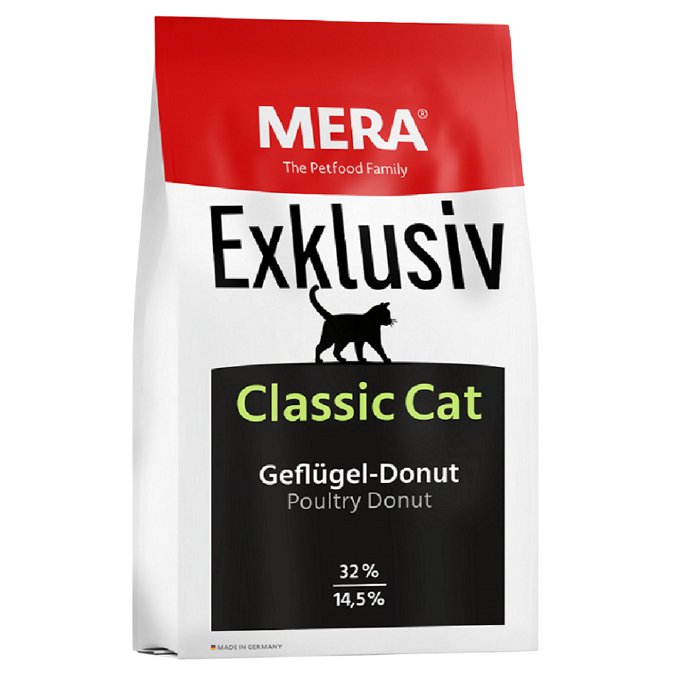 Mera Exklusiv Classic Dry Food with Poultry for Adult Cats 2 kg.