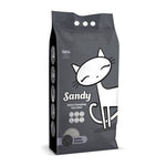 SANDY CAT LITTER EXTRA CLUMPING ACTIVE CARBON 10 KG.