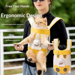Front-Pack Pet Carrier Backpack for Small Cat & Dog