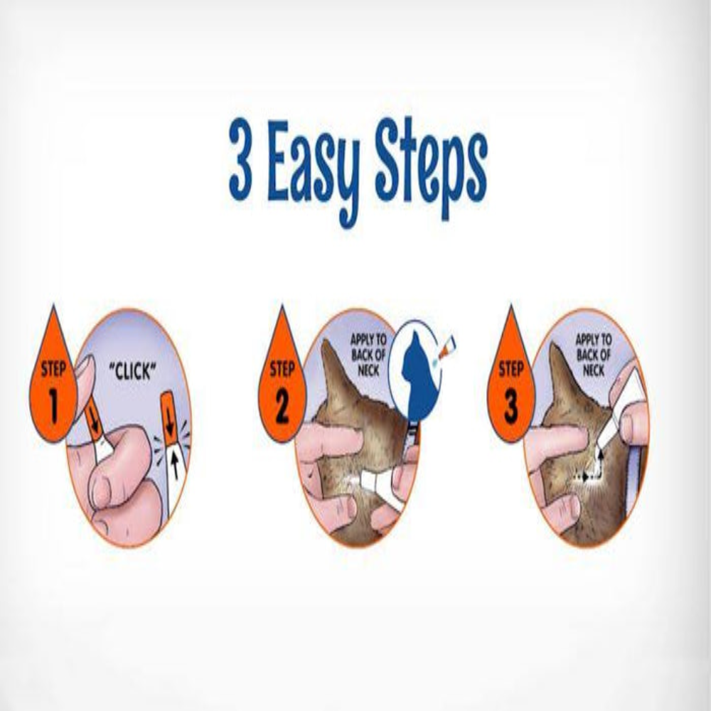 Diagram showing three easy steps with illustrations and text on a white background