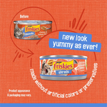 Friskies Shreds Chicken & Salmon Dinner In Gravy Wet Cat Food 156 g
