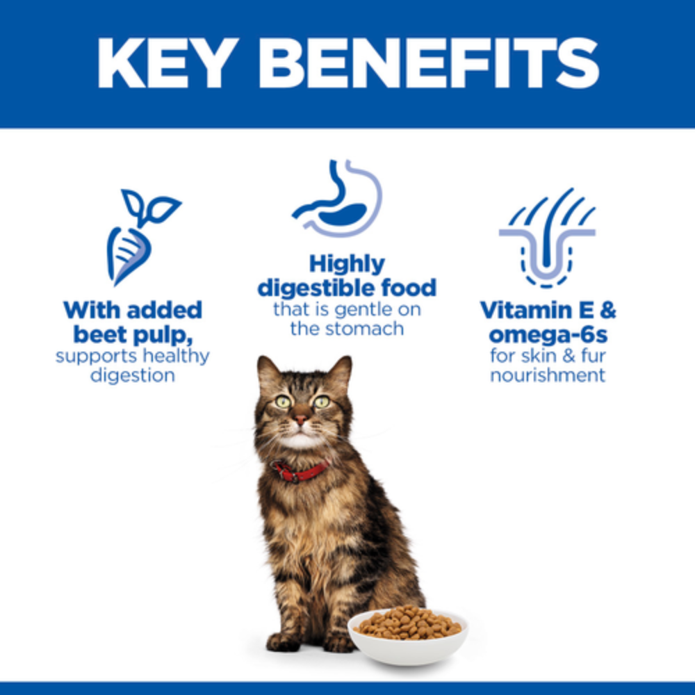 Hill's Science Plan Sensitive Stomach & Skin Adult Cat Food with Chicken 1.5Kg