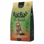Keke Classic Multigusto 15kg cat food on white background