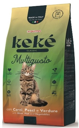 Keke Classic Multigusto with meat and fish for Adult Cats 15 kg.