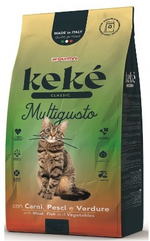 Keke Classic Multigusto with meat and fish for Adult Cats 15 kg.