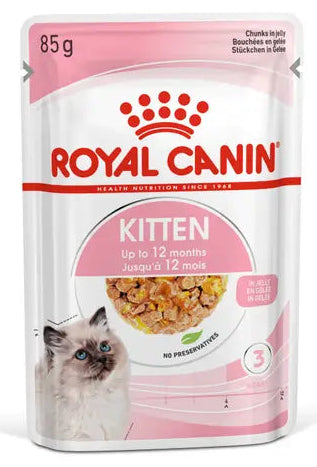 Royal Canin Wet Food Chunks in Jelly for Kittens 85 gr