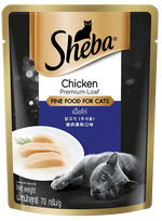 Sheba Premium Cat Food Chicken 70g