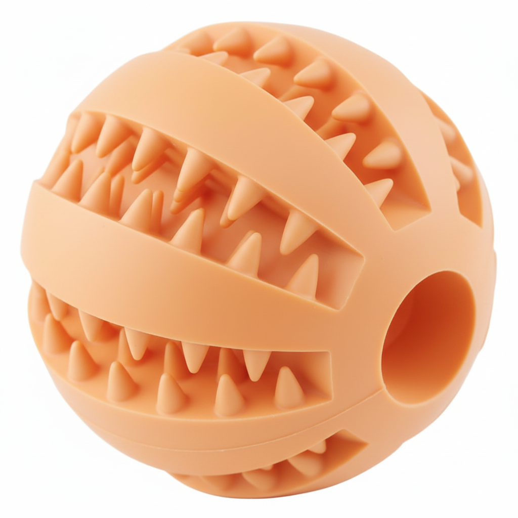 Bomei Pet Dog Toys Tooth Cleaning Ball for Small Dog Training