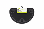 Litter Trapper Mat Black - White Background