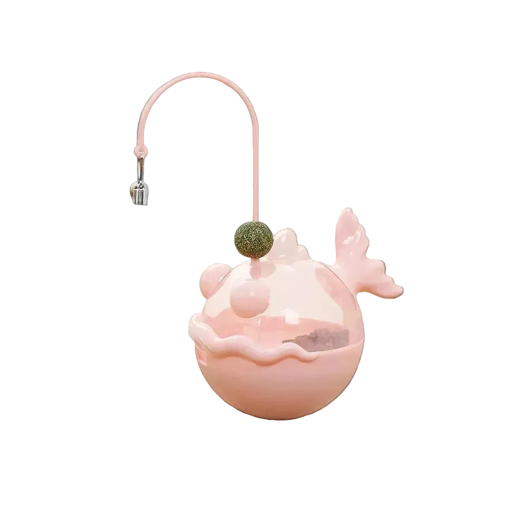 Anglerfish Wobble Cat Toy with Catnip Petfast.shop Generic Cat Catnip Supplies Toys Treats petfast.shop EgyptPink 190.00
