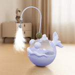 Anglerfish Wobble Cat Toy with Catnip