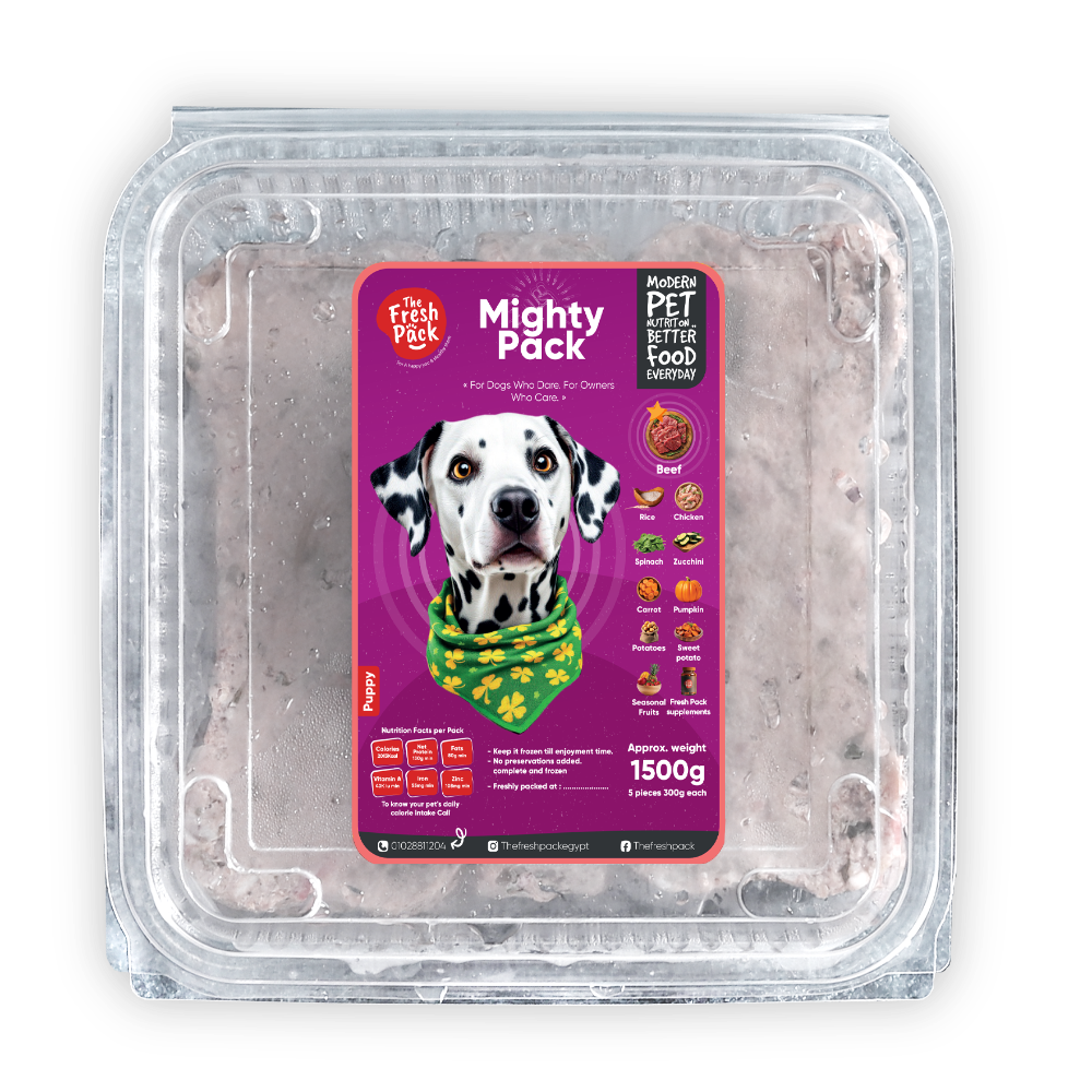 The Fresh Pack Mighty Pack For Dogs - 1.5 Kg.