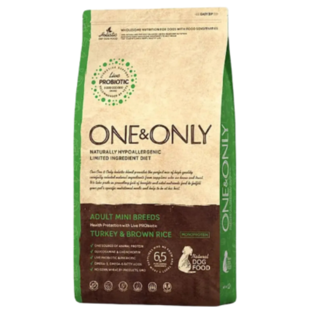 One&Only dog food package on a white background