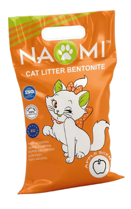 Naomi apple clumping cat litter 5 L.