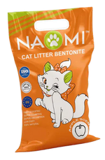 Naomi Apple Clumping Cat Litter 10L + Free Vega Plastic Scoop