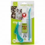 Nunbell Dental Care Kit تركواز على خلفية بيضاء
