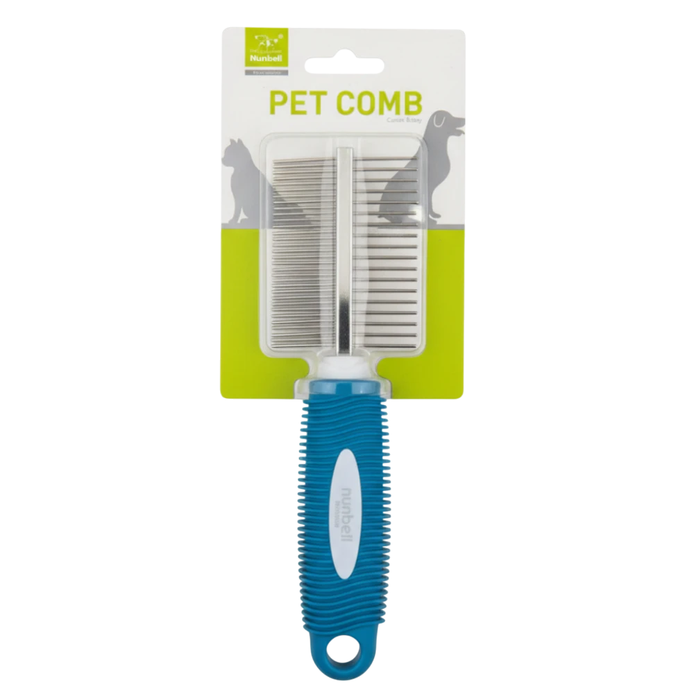 Nunbell Pet Comb - White Background