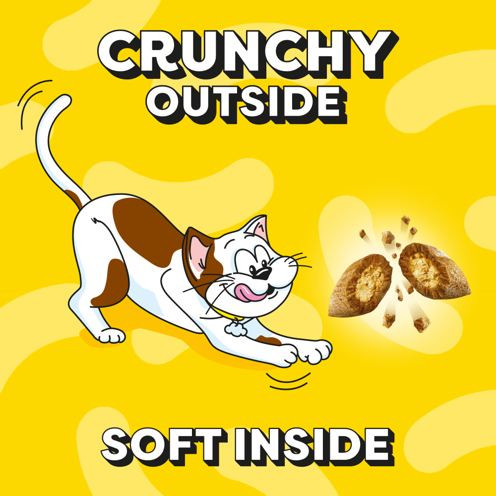 Dreamies Mix Cat Treats with Beef and Cheese 60 g.