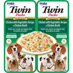 Twins Packs Chicken with Vegetables for dogs 80g.