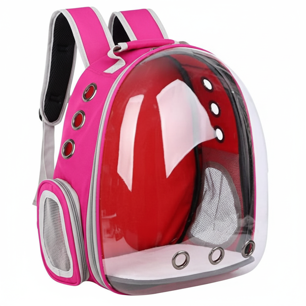 Pet Carrier Backpack - Fuchsia