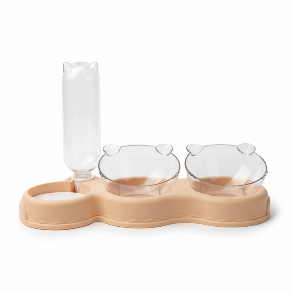 Pet Feeding Station Beige - Petfast Ready